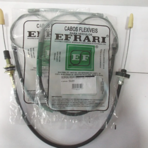 Kit Cabos Gurgel Carajás Freio(2)  + Embreagem + Acelerador